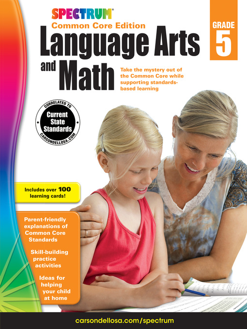 Title details for Spectrum Language Arts and Math, Grade 5 by Spectrum - Available